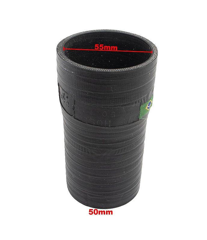 Mangueira Intercooler Adaptação Siliconada 55mmX50mm - Paraiso das Mangueiras