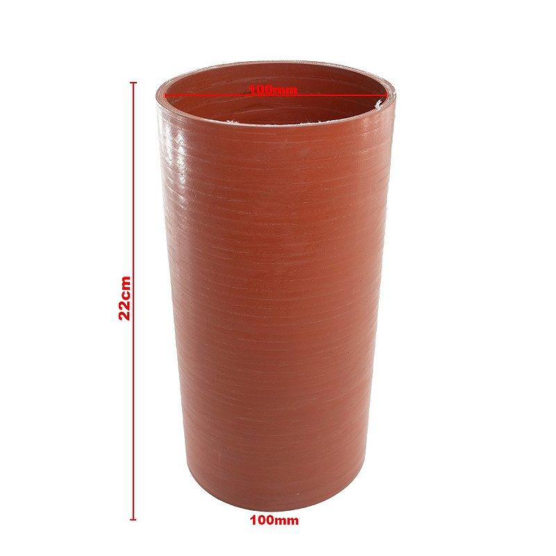 Mangueira Intercooler Adaptação Universal 100mm x 22cm - Paraiso das Mangueiras