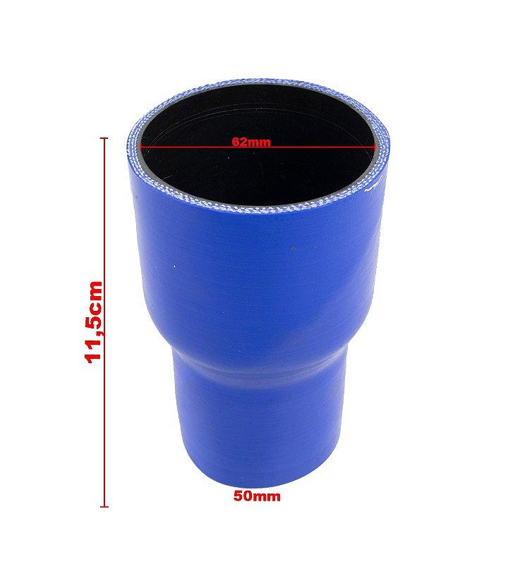 Mangueira Intercooler Adaptação Universal 62mm x 50mm - Paraiso das Mangueiras