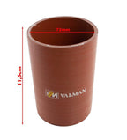 Mangueira Intercooler Adaptação Universal 72mm x 11,5cm - Paraiso das Mangueiras