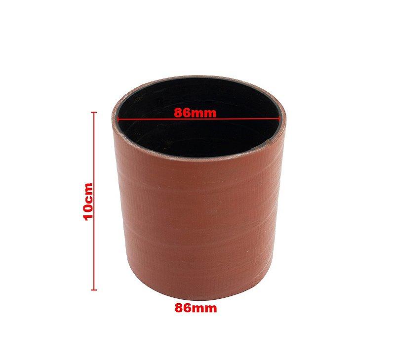 Mangueira Intercooler Adaptação Universal 85mm x 85mm - Paraiso das Mangueiras Imagem principal do produto