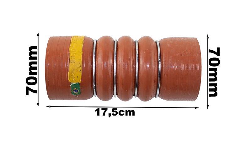 Mangueira Intercooler L200 4 anéis 705634 - Paraiso das Mangueiras