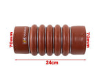 Mangueira Intercooler Mb 709 812 912 914 6705280582 - Paraiso das Mangueiras