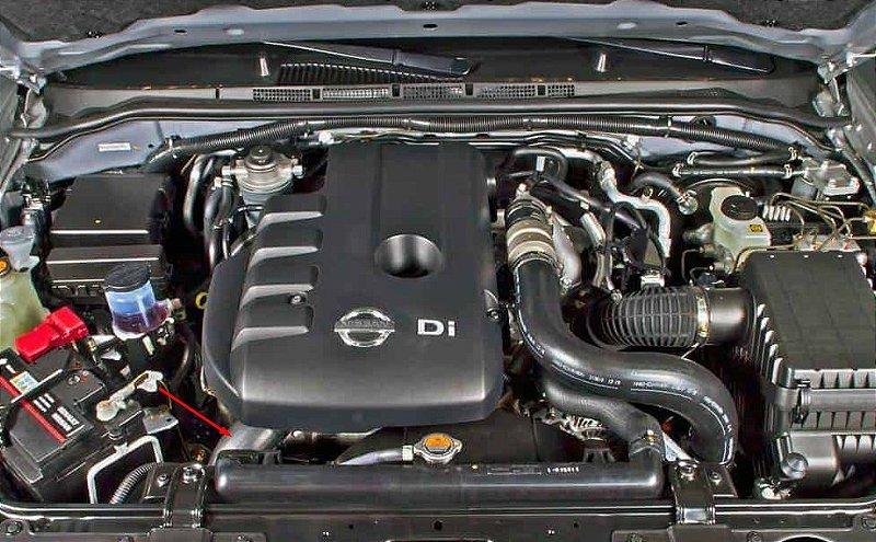 Mangueira Intercooler Nissan Frontier 2.5 ( Inferior )  14463EC02A Imagem secundária do produto