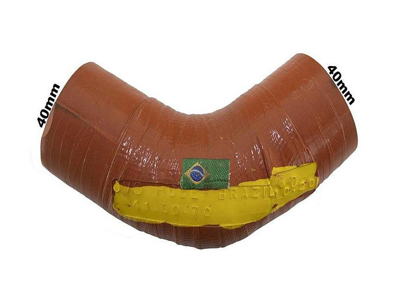 Mangueira Intercooler Range Rover 40mmx40mm - Paraiso das Mangueiras