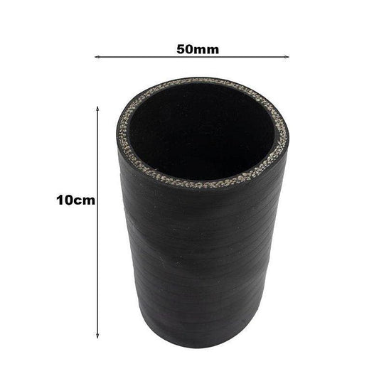 Mangueira Intercooler Siliconada 50mm Preta Universal - Paraiso das Mangueiras