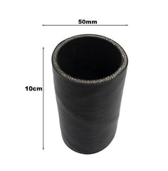 Mangueira Intercooler Siliconada 50mm Preta Universal - Paraiso das Mangueiras