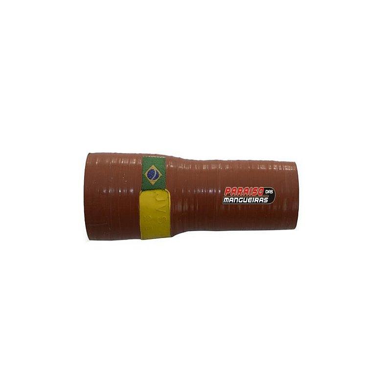 Mangueira Intercooler Turbina Adaptação Redução 25 X 19mm - Paraiso das Mangueiras
