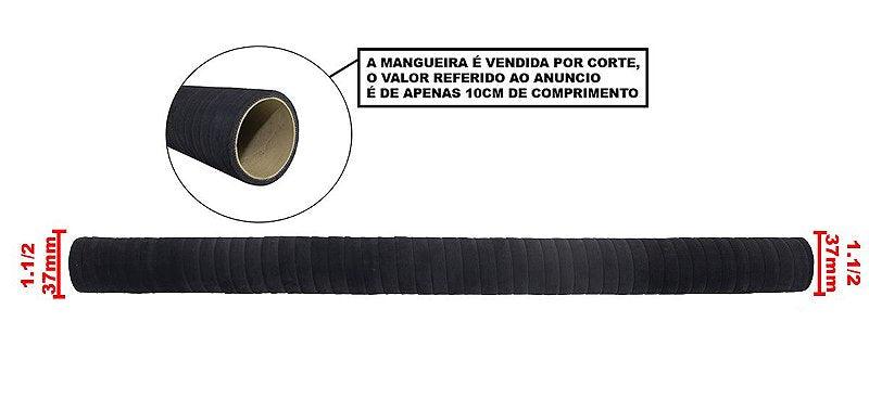 Mangueira Óleo Intercooler Turbina 1 1/2 37mm (10cm) - Paraiso das Mangueiras