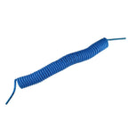 Mangueira Pneumática Espiral Pu 8mm X 7m Tsc Tubo Azul