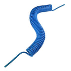 Mangueira Pneumática Espiral Pu 8mm X 7m Tsc Tubo Azul