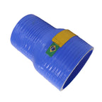 Mangueira Redução Intercooler 63 X 50 Mm Adaptação Silicone Azul