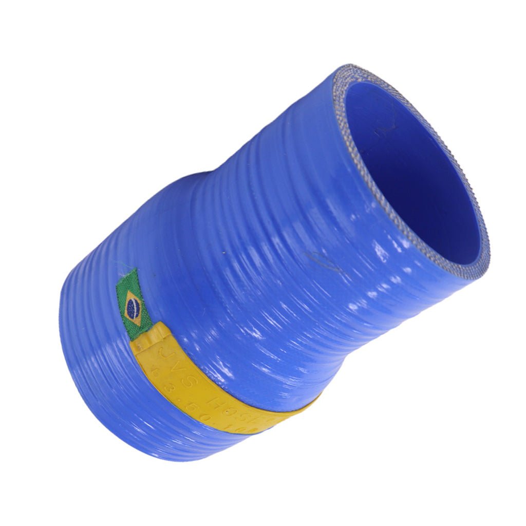 Mangueira Redução Intercooler 63 X 50 Mm Adaptação Silicone Azul