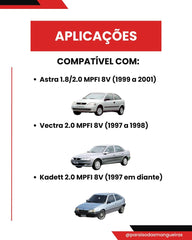Mangueira Respiro Com Anti - chama Astra Vectra Kadett 1.8 2.0 - Paraiso das Mangueiras