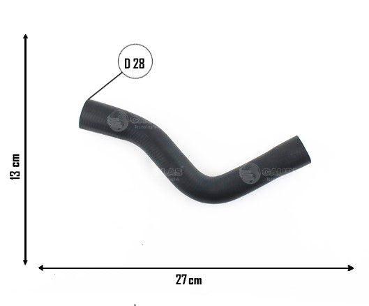Mangueira Superior Radiador Bora Jetta Golf 2.0 1j0122101s - Paraiso das Mangueiras