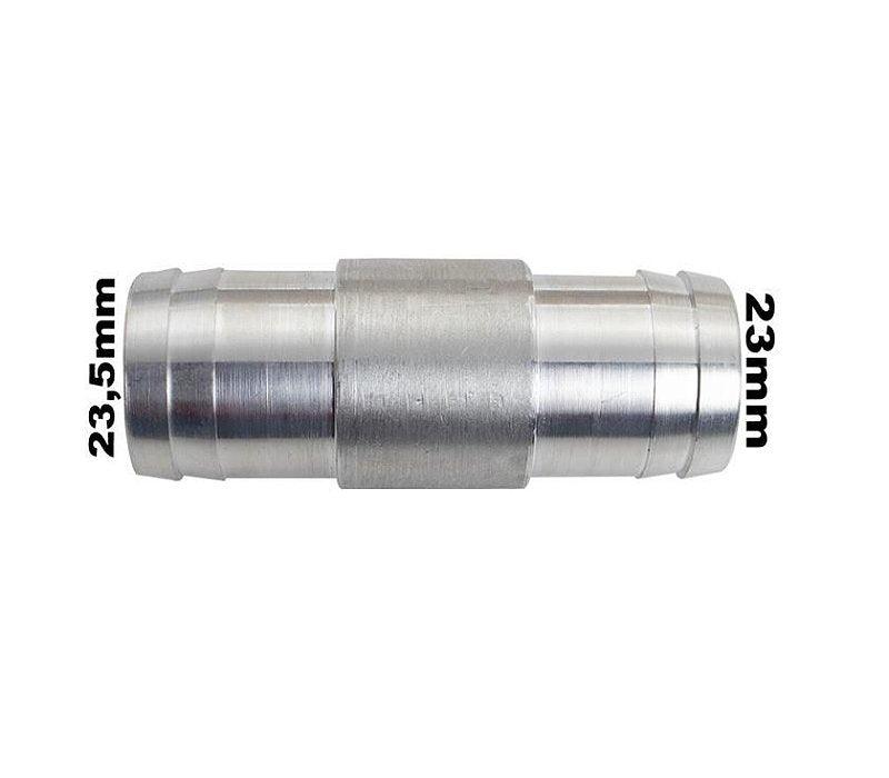 Nipe Espigão Emenda 7/8 23mm Aluminio - Paraiso das Mangueiras Imagem principal do produto