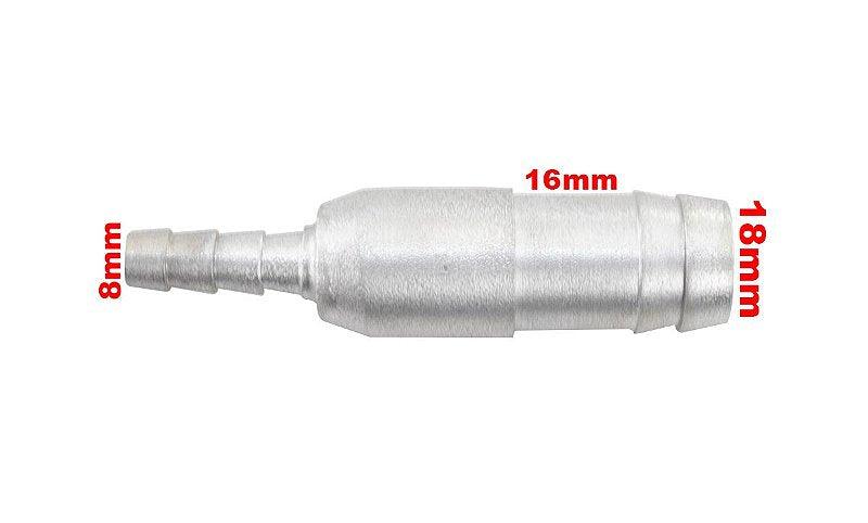 Nipe Espigão Emenda Com Redução Universal 5/8 X 1/4 - Paraiso das Mangueiras Imagem principal do produto