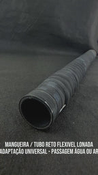 Mangueira Lona Flexivel  1 7/8 X 80cm Agua Ar Tubo Reto