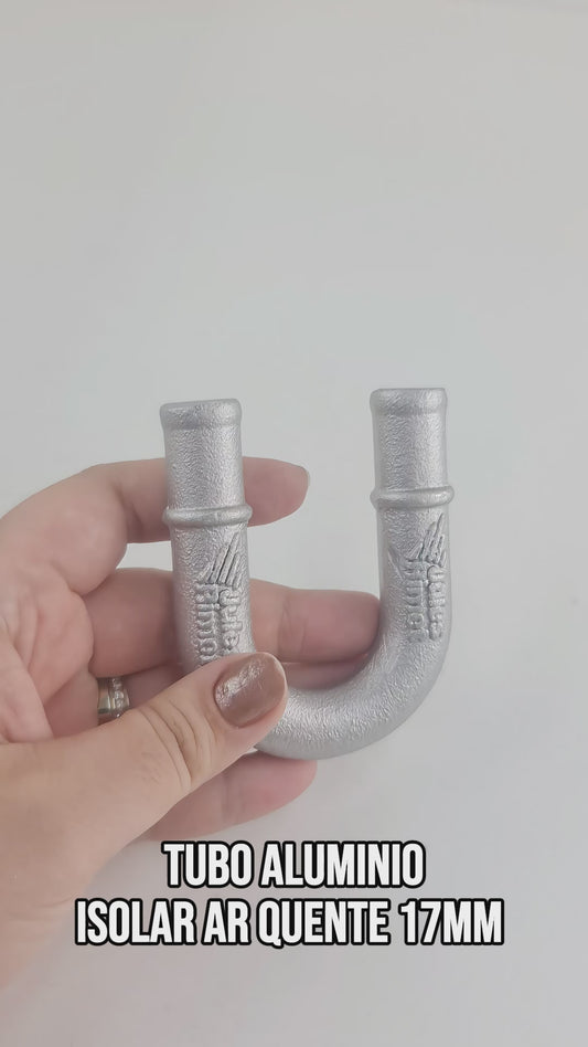 Tubo Aluminio Isolar Ar Quente 17mm Fiat Palio Strada Siena