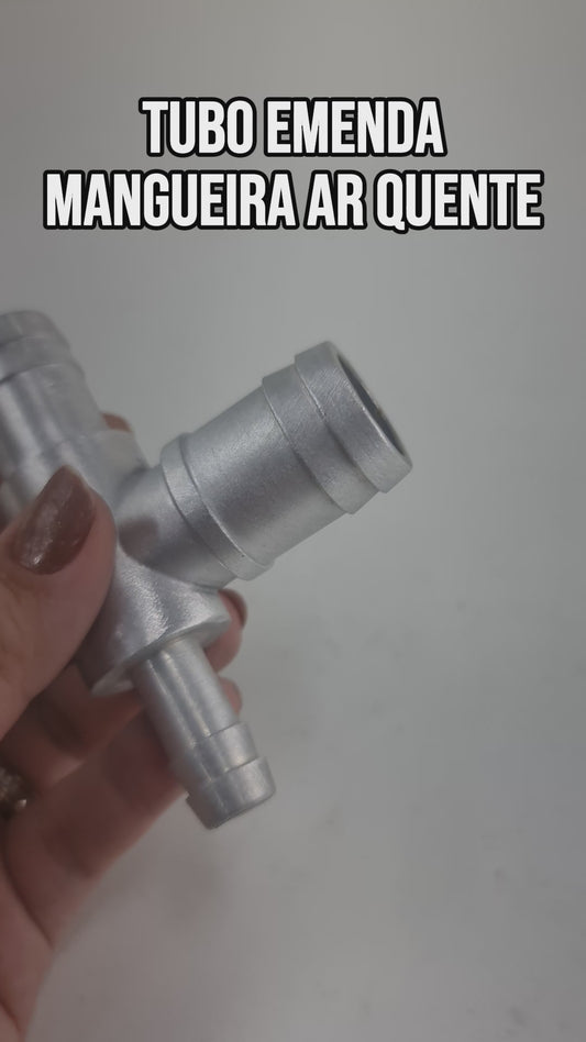 Conexão Adaptação Mangueira Ar Quente + Abraçadeiras Fiat Freemont 2.4