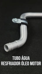 Tubo Agua Resfriador Óleo Motor S10 Diesel 180cv 2012 A 2014