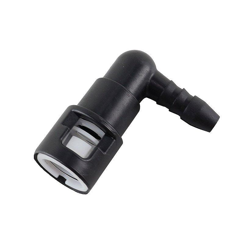 Quick Conector 90 Graus 3/8 X 5/16 Universal - Paraiso das Mangueiras Imagem principal do produto