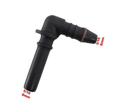 Quick Conector 90 Graus 5/16 S10 - Paraiso das Mangueiras