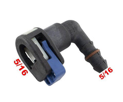 Quick Conector 90 Graus 5/16 X 5/16 Universal - Paraiso das Mangueiras