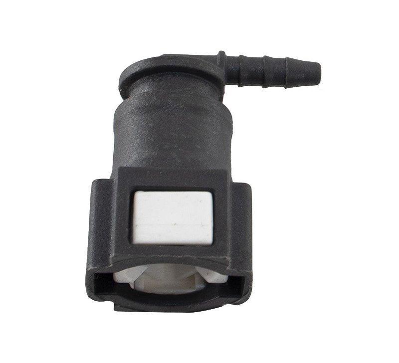 Quick Conector 90 Graus Click 5/16 X 1/4 Universal - Paraiso das Mangueiras