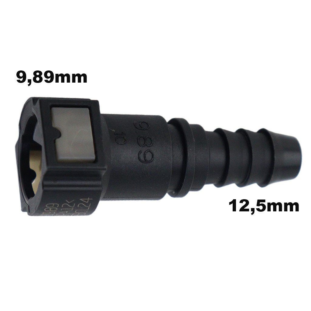 Quick Conector Engate Rapido 9,89 X 12,5mm Reto Universal