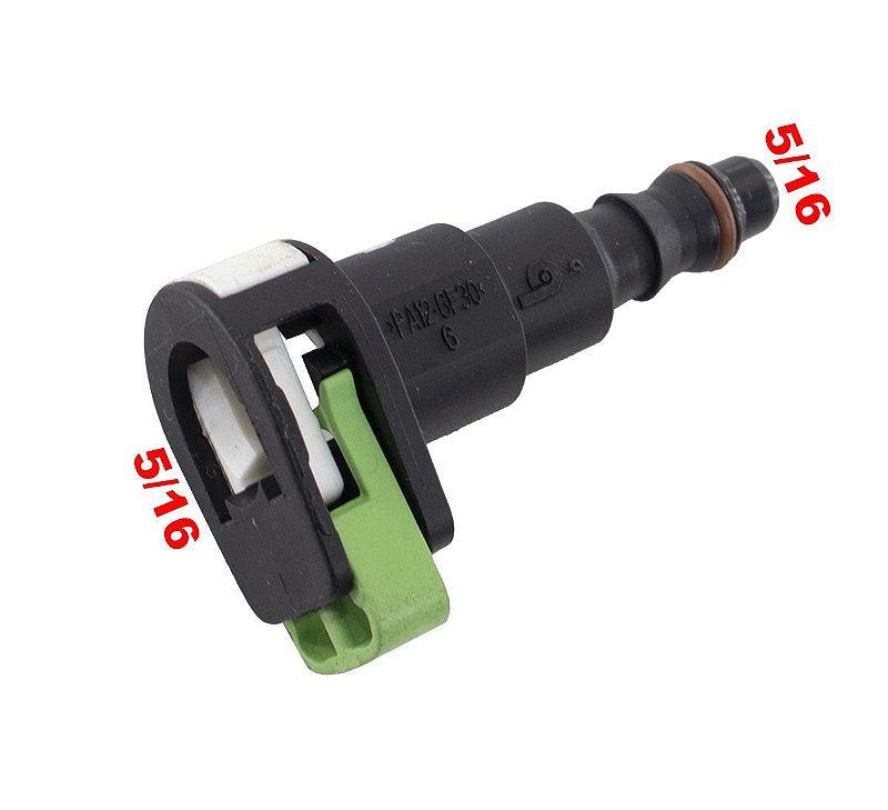 Quick Conector Engate Reto Universal 5/16 X 5/16 - Paraiso das Mangueiras