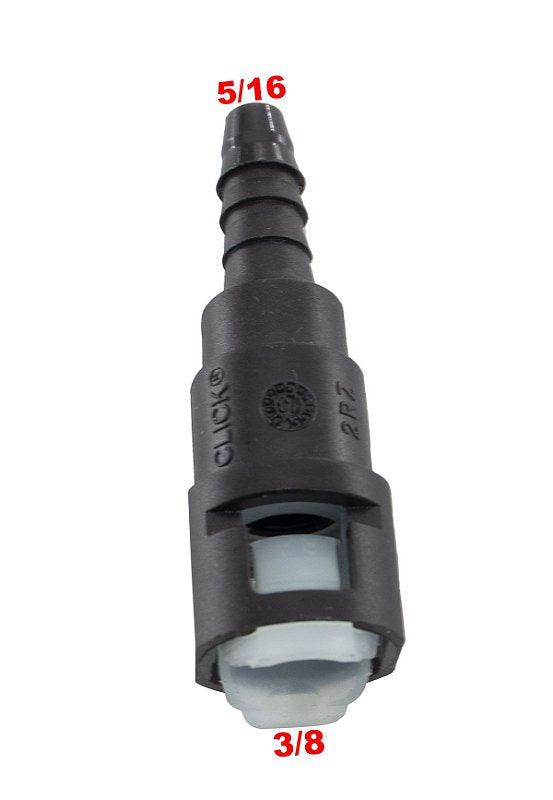 Quick Conector Reto 3/8 X 5/16 Universal - Paraiso das Mangueiras