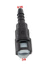 Quick Conector Reto 3/8 X 5/16 Universal - Paraiso das Mangueiras