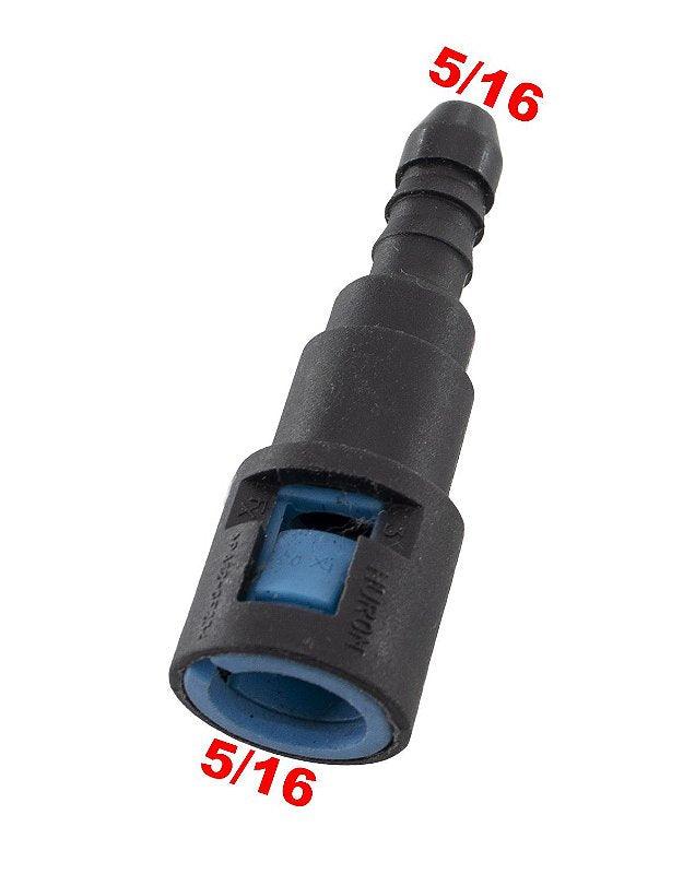 Quick Conector Reto 5/16 X 5/16 Universal - Paraiso das Mangueiras Imagem principal do produto