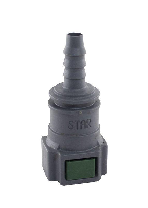 Quick Conector Reto Click 3/8 X 5/16 Universal - Paraiso das Mangueiras