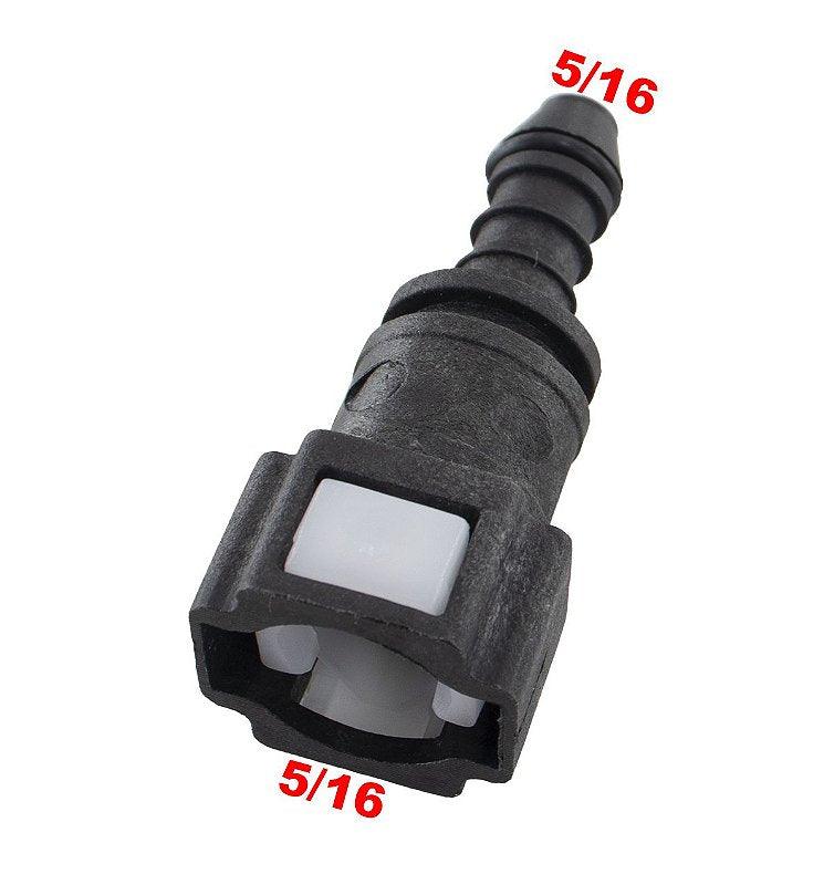 Quick Conector Reto Click 5/16 X 5/16 Universal - Paraiso das Mangueiras