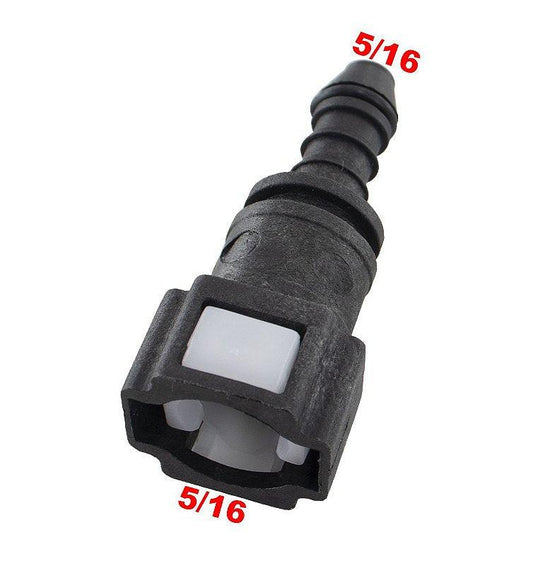 Quick Conector Reto Click 5/16 X 5/16 Universal - Paraiso das Mangueiras
