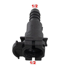 Quick Conector Reto Compacto 1/2 X 1/2 Universal - Paraiso das Mangueiras