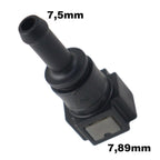 Quick Conector Reto Engate Mangueira 8mm X 7,5mm Universal