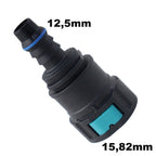 Quick Conector Reto Engate Rapido 15,8 X 12,5mm Mangueira