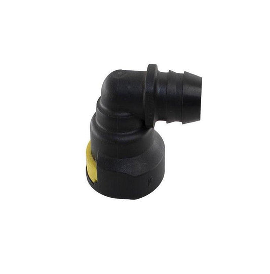 Quick Conexão Cotovelo 90 graus 12mm Injeção Universal - Paraiso das Mangueiras