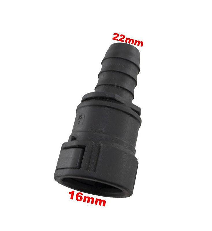 Quick Conexão Mangueira Injeção 22mm Para 16mm - Paraiso das Mangueiras Imagem principal do produto
