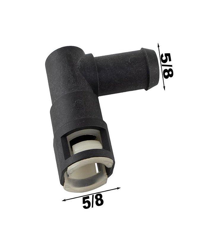 Quick Mangueira Engate Rápido 5/8 16mm Universal 90 graus - Paraiso das Mangueiras