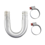 Tubo Aluminio U Para Isolar Ar Quente Adaptador 16mm Universal