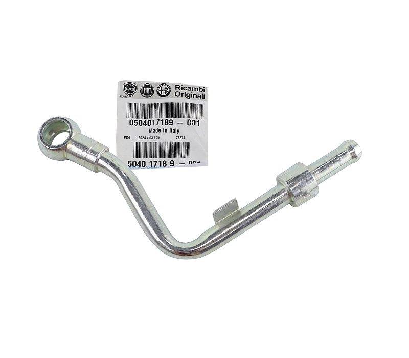 Tubo Bomba Água Fiat Ducato 2005 Até 2016 Original 504017189 - Paraiso das Mangueiras Imagem principal do produto