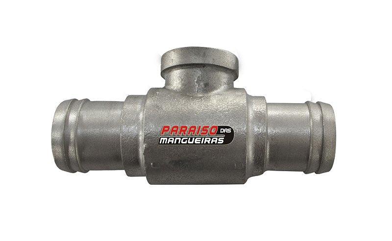 Tubo Conexão Cebolão Alumínio Adaptação 30mm Universal - Paraiso das Mangueiras