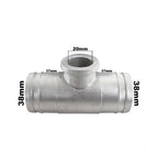 Tubo Conexão Cebolão Alumínio Adaptação 38mm Universal - Paraiso das Mangueiras