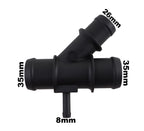 Tubo Conexão Flange Golf 2.0 16v 2004/2011 1k0121087h - Paraiso das Mangueiras