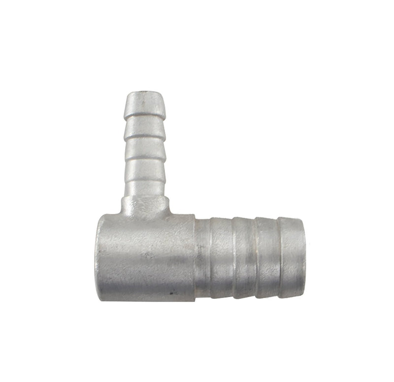 Tubo Cotovelo 90 Graus Com Redução De 3/4 Para 3/8 Aluminio - Paraiso das Mangueiras