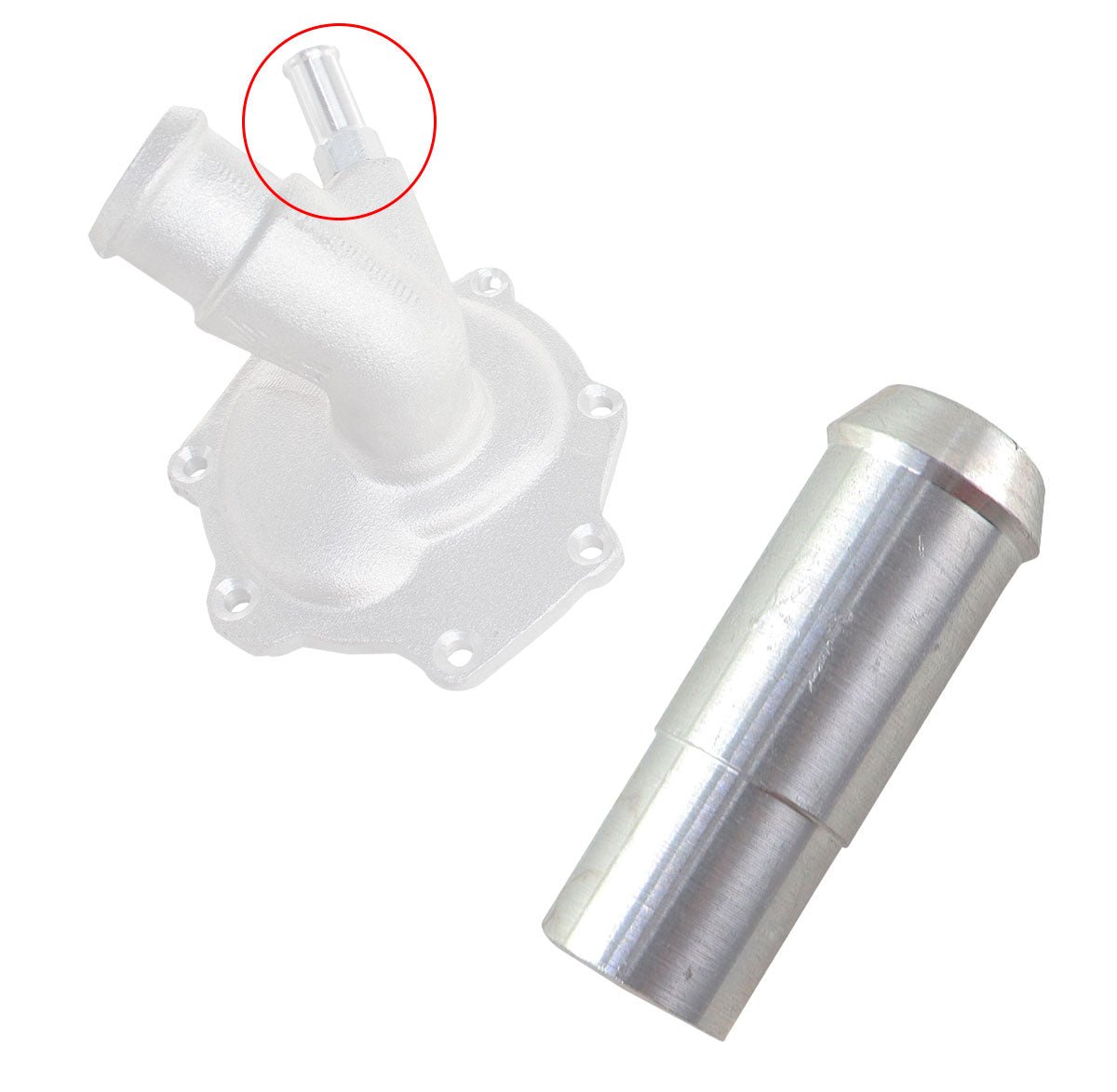 Tubo Da Tampa Bomba D'água Motor Etorq Fiat Renegade Imagem secundária do produto
